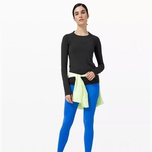 lulu black long sleeve swiftly tech